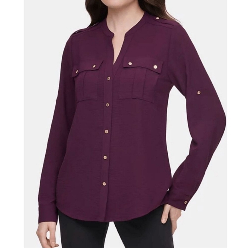 Calvin Klein blouse sz M